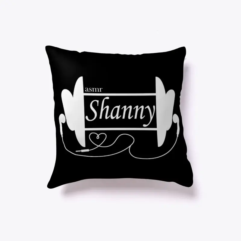 White Logo Blanket And Pillow